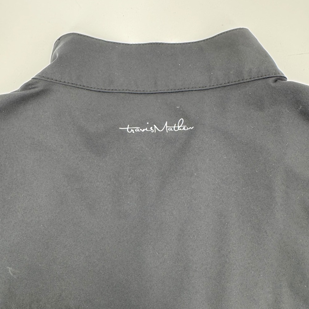 Travis Mathew Windbreaker‎ Jacket Full Zip Truly Hard Seltzer Black XL Golf - Picture 7 of 12